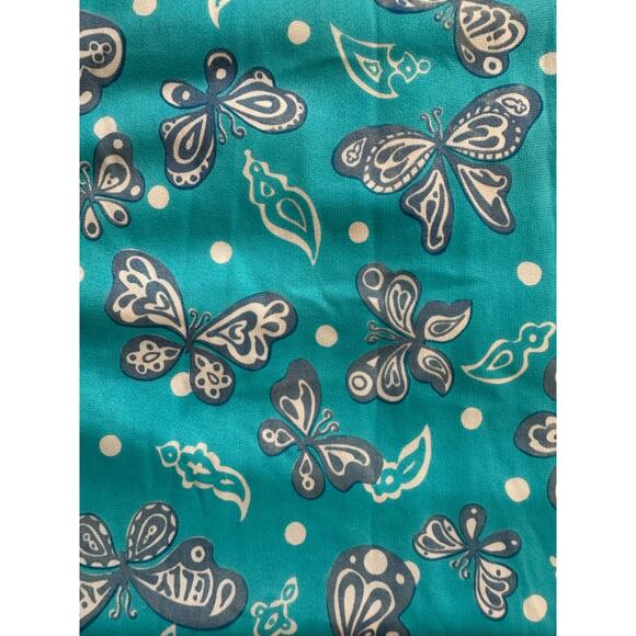 Lilly Pulitzer The Lilly Vintage Blue Maxi Dress with Butterflies SzXS/S NO BELT - Picture 8 of 13